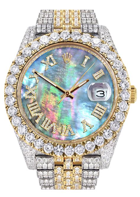 iced out pink diamond rolex|fully iced out Rolex watch.